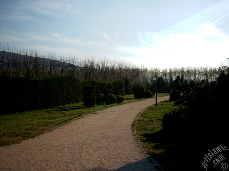 Bursa Botanik Park�ndan bir manzara.

