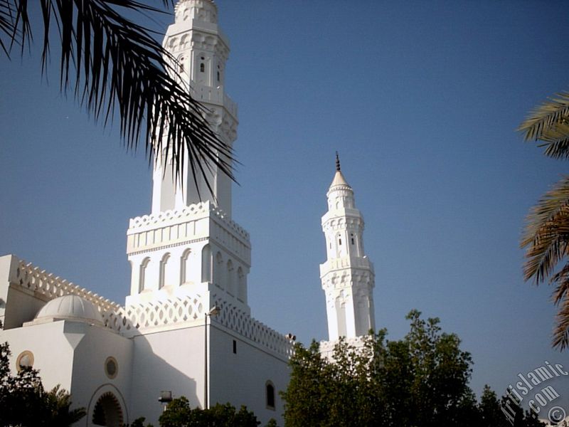 Masjed Qiblatayn (mosque with two qiblas) located in Kuba Village in Madina city of Saudi Arabia.
