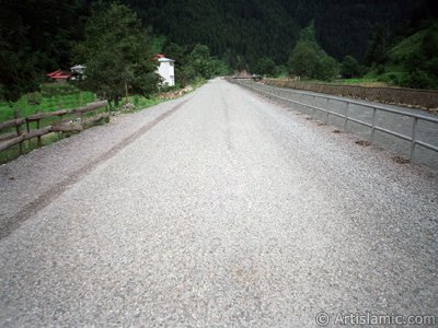 View of Uzungol high plateau located in Trabzon city of Turkey. (The picture was taken by Artislamic.com in 2001.)