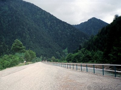 View of Uzungol high plateau located in Trabzon city of Turkey. (The picture was taken by Artislamic.com in 2001.)