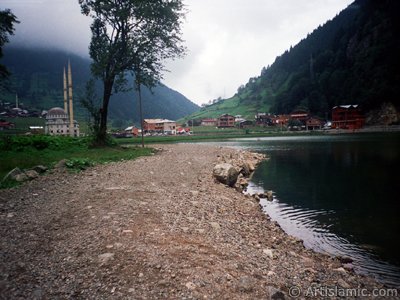 View of Uzungol high plateau located in Trabzon city of Turkey. (The picture was taken by Artislamic.com in 2001.)