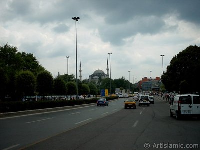 Sehzade Mosque made by Architect Sinan in Fatih district in Istanbul city of Turkey. (The picture was taken by Artislamic.com in 2004.)