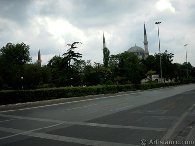 Sehzade Mosque made by Architect Sinan in Fatih district in Istanbul city of Turkey. (The picture was taken by Artislamic.com in 2004.)