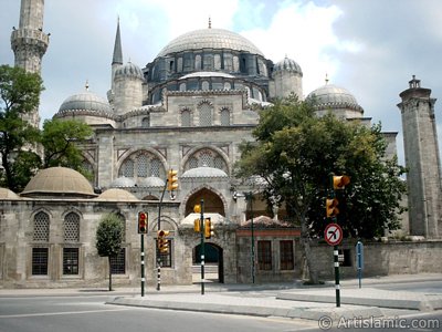 Sehzade Mosque made by Architect Sinan in Fatih district in Istanbul city of Turkey. (The picture was taken by Artislamic.com in 2004.)
