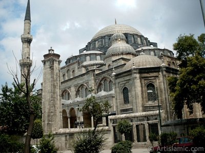 Sehzade Mosque made by Architect Sinan in Fatih district in Istanbul city of Turkey. (The picture was taken by Artislamic.com in 2004.)