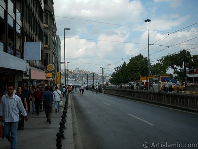 View of Sirkeci district in Istanbul city of Turkey. (The picture was taken by Artislamic.com in 2004.)