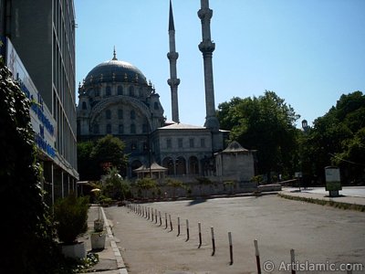 Nusretiye Mosque located in Karakoy district in Istanbul city of Turkey. (The picture was taken by Artislamic.com in 2004.)