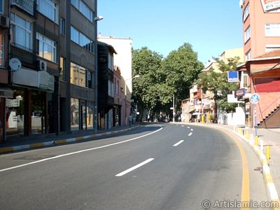 stanbul Beikta-Ortaky yolundan Ortaky ynne doru bak. (Resim 2004 ylnda islamiSanat.net tarafndan ekildi.)