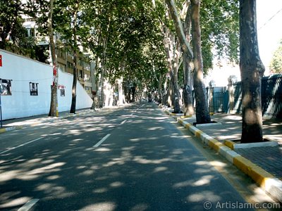 stanbul Beikta-Ortaky yolundan Ortaky ynne doru bak. (Resim 2004 ylnda islamiSanat.net tarafndan ekildi.)