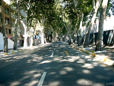 stanbul Beikta-Ortaky yolundan Ortaky ynne doru bak. (Resim 2004 ylnda islamiSanat.net tarafndan ekildi.)