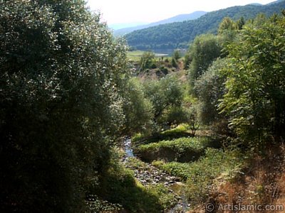 View of Termal-Gokcedere Village in Yalova city of Turkey. (The picture was taken by Artislamic.com in 2004.)