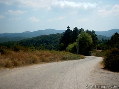 View of Termal-Gokcedere Village in Yalova city of Turkey. (The picture was taken by Artislamic.com in 2004.)