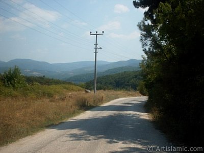 View of Termal-Gokcedere Village in Yalova city of Turkey. (The picture was taken by Artislamic.com in 2004.)