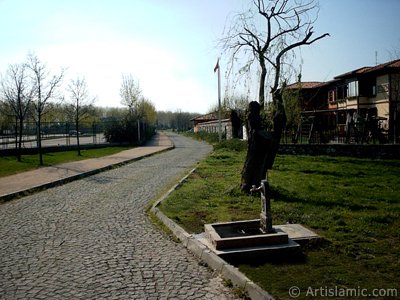 View of Botanical Park in Bursa city of Turkey. (The picture was taken by Artislamic.com in 2004.)