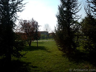 View of Botanical Park in Bursa city of Turkey. (The picture was taken by Artislamic.com in 2004.)