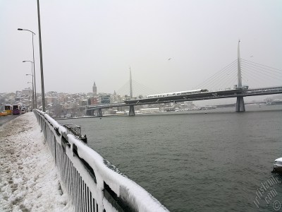 Special winter and snow photos taken on 19.Februrary.2015 morning in eight districts of Istanbul city of Turkey. The names of the districts are: Fatih, Zeyrek, Persembe Pazari, Eminonu, Karakoy, Cihangir, Findikli, Kabatas. (Detailed information about this photo will be added later.) (The picture was taken by Artislamic.com in 2015.)