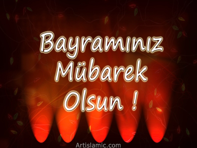 islamisanat.net tarafndan bayram mnasebetiyle tasarlanm bir e-kart resmi.