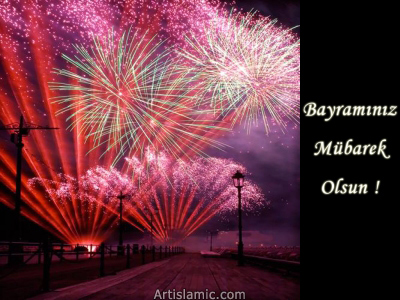 islamisanat.net tarafndan bayram mnasebetiyle tasarlanm bir e-kart resmi.