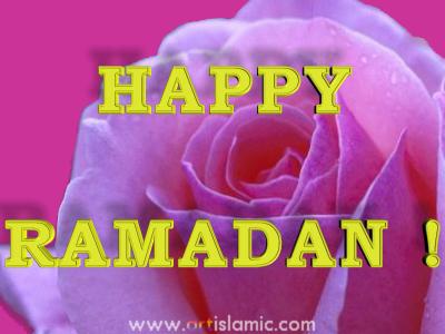 An e-card image designed by Artislamic.com on the occasion of the Ramadan.