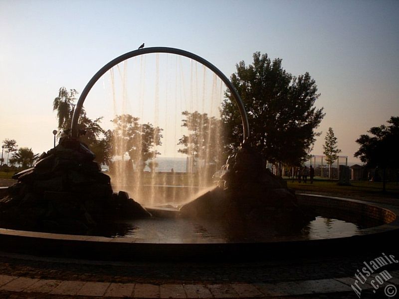 View of Yalova city in Turkey.
