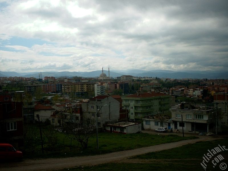 View of Hamitler district in Bursa city of Turkey.
