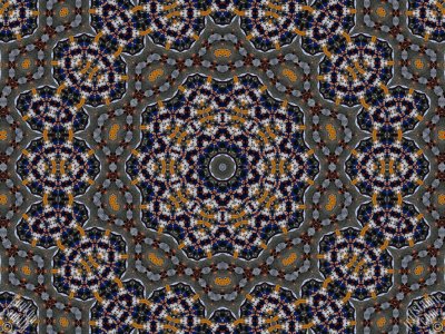An Artwork From `The Exhibition of Mixed Arabesque, Fractal, Kaleidoscope, Spirograph, Spiral-Swirling Pattern, Symmetrical Design and Mandala Motifs`. (The artworks were made by The Tuykun Sisters who are from the visitors and fans of Artislamic.com. All rights reserved.)