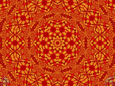An Artwork From `The Exhibition of Mixed Arabesque, Fractal, Kaleidoscope, Spirograph, Spiral-Swirling Pattern, Symmetrical Design and Mandala Motifs`. (The artworks were made by The Tuykun Sisters who are from the visitors and fans of Artislamic.com. All rights reserved.)