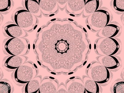 An Artwork From `The Exhibition of Mixed Arabesque, Fractal, Kaleidoscope, Spirograph, Spiral-Swirling Pattern, Symmetrical Design and Mandala Motifs`. (The artworks were made by The Tuykun Sisters who are from the visitors and fans of Artislamic.com. All rights reserved.)
