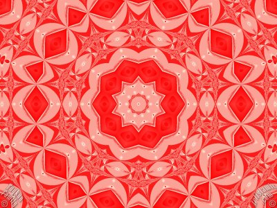 An Artwork From `The Exhibition of Mixed Arabesque, Fractal, Kaleidoscope, Spirograph, Spiral-Swirling Pattern, Symmetrical Design and Mandala Motifs`. (The artworks were made by The Tuykun Sisters who are from the visitors and fans of Artislamic.com. All rights reserved.)