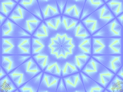 An Artwork From `The Exhibition of Mixed Arabesque, Fractal, Kaleidoscope, Spirograph, Spiral-Swirling Pattern, Symmetrical Design and Mandala Motifs`. (The artworks were made by The Tuykun Sisters who are from the visitors and fans of Artislamic.com. All rights reserved.)
