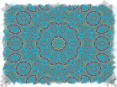 An Artwork From `The Exhibition of Mixed Arabesque, Fractal, Kaleidoscope, Spirograph, Spiral-Swirling Pattern, Symmetrical Design and Mandala Motifs`. (The artworks were made by The Tuykun Sisters who are from the visitors and fans of Artislamic.com. All rights reserved.)
